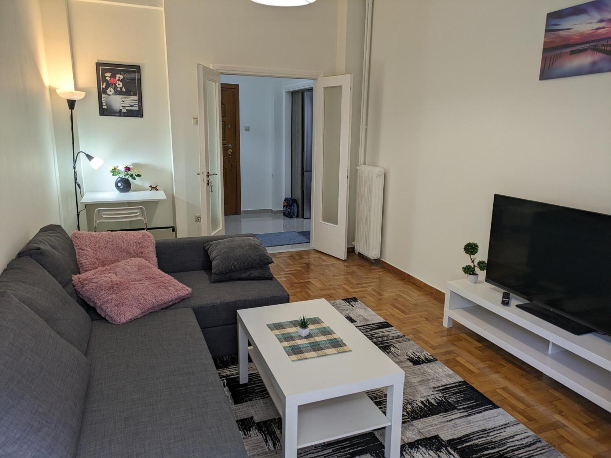 Lavender-Emma Cosy Apartment Near City Center アテネ エクステリア 写真